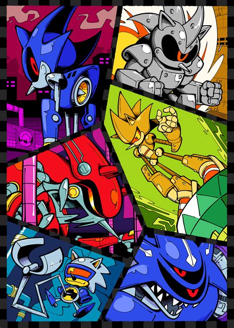 Metal Sonic Mania by Shenaniganza on Newgrounds