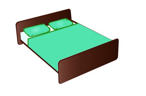 Download Bed, Bedroom, Furniture. Royalty-Free Stock Illustration Image - Pixabay