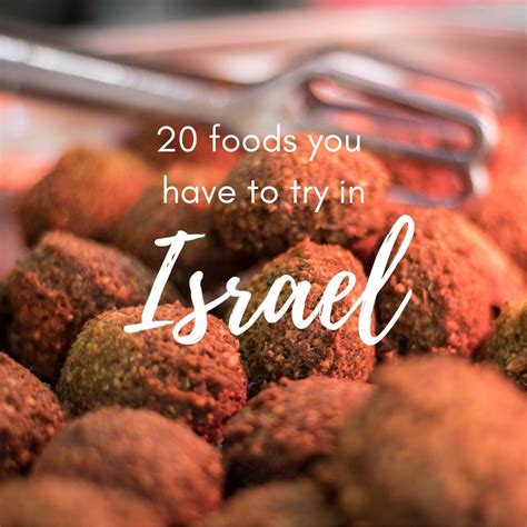 20 traditional (and not-so-traditional) Israeli foods you have to try - The Family Voyage