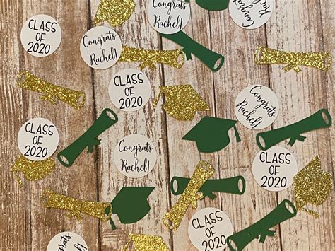 CUSTOM Graduation Confetti Personalized Graduation Confetti | Etsy