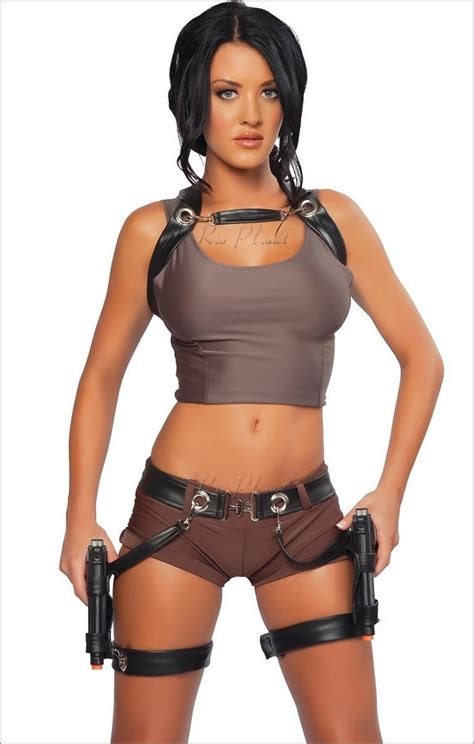 Rio Planet | Rakuten Global Market: -Tomb Raider Lara Croft cosplay costume outfit 6-piece set ...