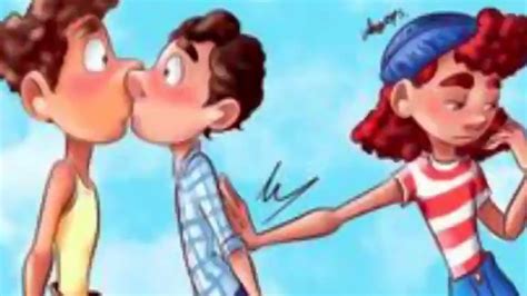 Luca X Alberto kiss | Animatic | Comic | Mini movie - YouTube