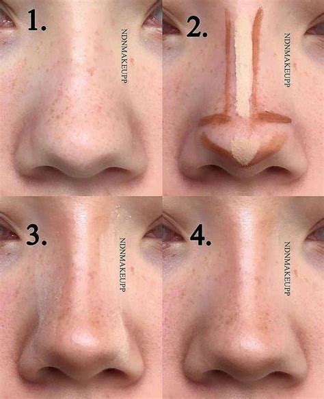 MARVELOUS on Instagram: “Nose contour 👃 👉FOLLOW @marvemakeups for more ...