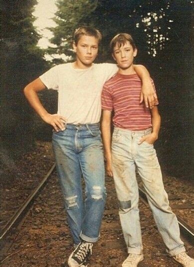 River Phoenix & Wil Wheaton | Stand by me, River phoenix, Wil wheaton