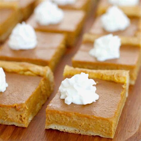 Easy Pumpkin Dessert Bars | The Cake Boutique