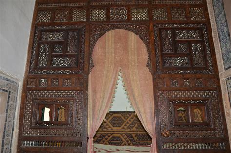 Sfax, Dar Jellouli, carved wooden furniture (1) | Richard Mortel | Flickr