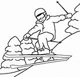 Winter Sports Coloring Pages At GetColoringscom  Free Printable sketch template