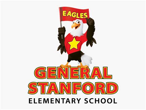 General Stanford Eagles Logo - General Stanford Elementary School Logo , Free Transparent ...