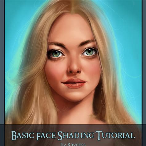 digital art tutorial face shading - Alline Virden