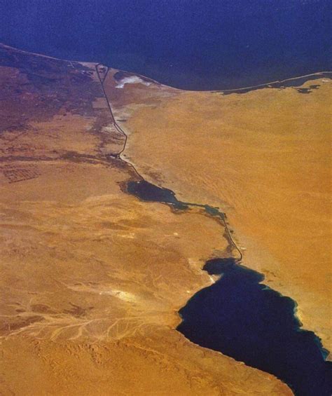 Collection 96+ Pictures Aerial View Of The Suez Canal Sharp