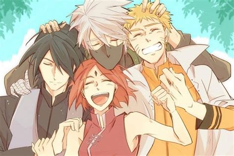 Team 7 | Naruto teams, Naruto team 7, Naruto