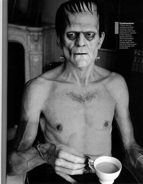 Boris Karloff as The Monster having some coffee on the set. When in doubt. Pinky out. | History ...