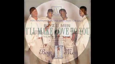 Boyz II Men - I'll Make Love To You (LP Version) HQ - YouTube