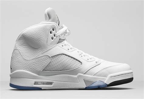 Air Jordan 5 "Metallic Silver" Release Reminder