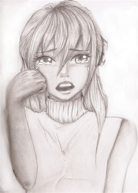 Crying Girl... by Myhrr123 on DeviantArt