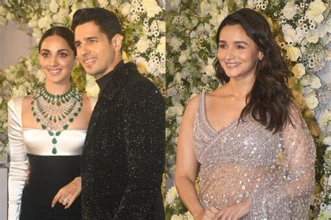 Kiara Advani, Sidharth Malhotra Reception: Alia Bhatt Makes Starry ...