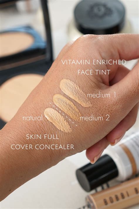 Bobbi Brown Concealer Kit Swatches