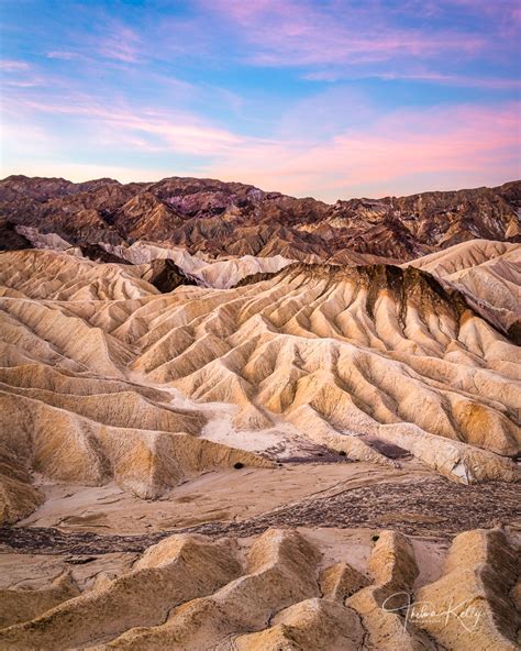 Zabriskie Point Sunset | Death Valley, California | THELMA KELLY ...