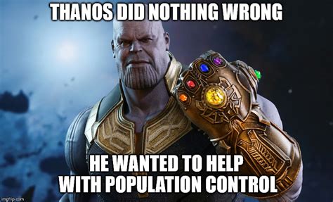 Thanos - Imgflip