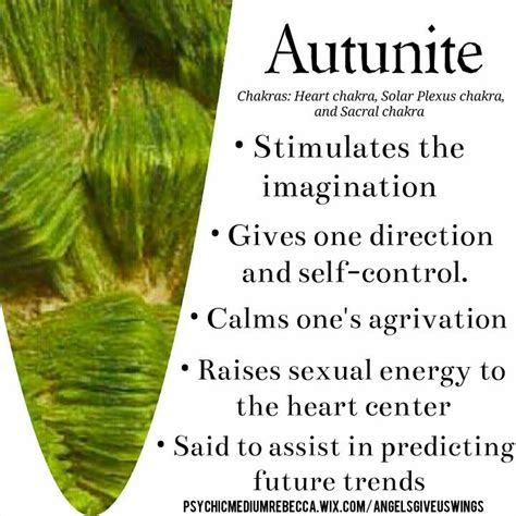 Autunite crystal meaning | Crystals healing properties, Crystal healing ...