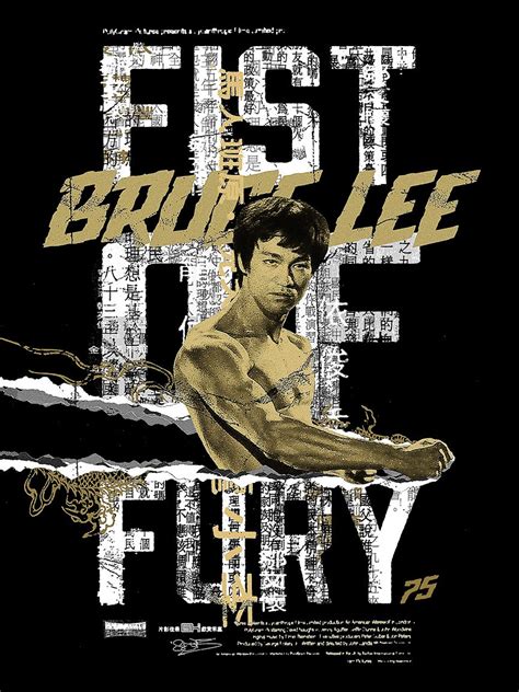 Bruce Lee Triple - Fist Of Fury | Poster By ScottWool