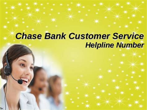 Chase bank customer service helpline number