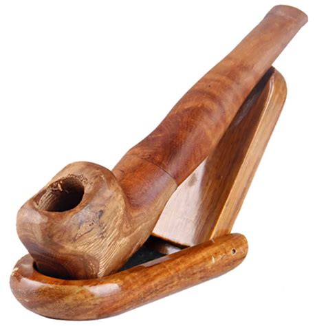 Aliexpress.com : Buy 100% Handmade Smoking Pipe Wooden Tobacco Pipe for ...