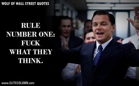 61 The Wolf of Wall Street Quotes That Will Make You Rich | EliteColumn