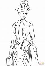 Lady Coloring Pages At GetColoringscom  Free Printable Colorings sketch template