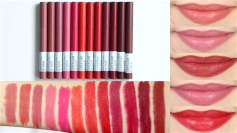 Maybelline Superstay Matte Ink Crayon Lipstick Review | Lipstutorial.org