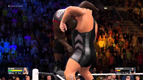 WWE 2K16 BIG SHOW RING BREAK - YouTube