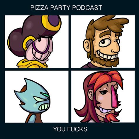 Pizza Party Podcast Demon Days (tinted) by GhosTyce on DeviantArt
