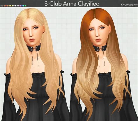 Sims 4 cc clayified long hair - plmrecycle