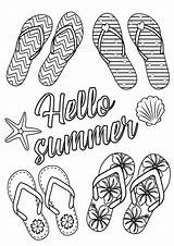 Free & Easy To Print Summer Coloring Pages  Tulamama sketch template