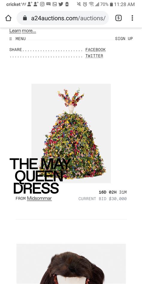 The may queen dress is at $30,000 : r/Midsommar