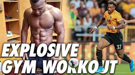 Become Explosive Like Adama Traore | Speed Gym Workout - YouTube