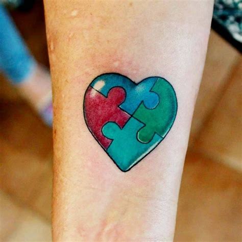 Discover 71+ heart puzzle tattoo best - in.eteachers