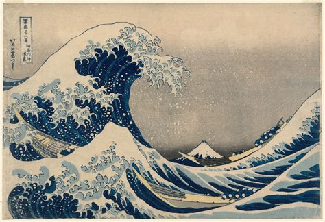 File:Katsushika Hokusai, published by Nishimuraya Yohachi (Eijudō) - Under the Wave off Kanagawa ...
