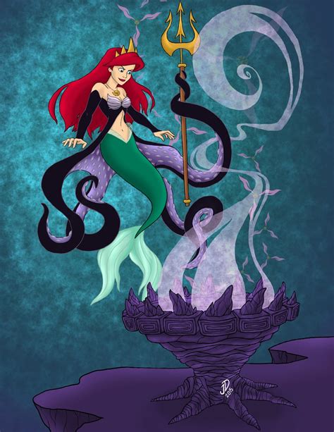 JMDunn Art and Animation: The Little Mermaid...Queen Ariel