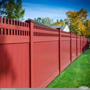 12 Amazing Low Maintenance Fence Ideas | Illusions Fence | Vinyl fence, Backyard fences, Vinyl ...