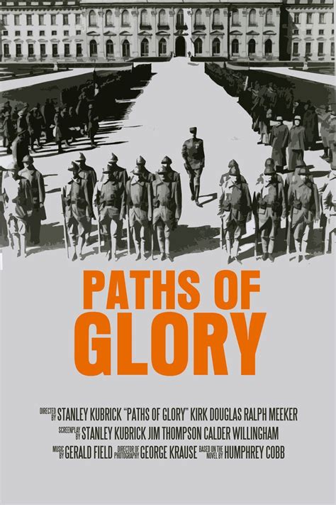 Resultado de imagem para paths of glory movie poster | Paths of glory, Alternative film posters ...