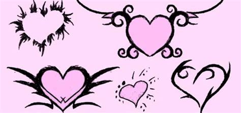 50 Free Photoshop Heart Brush Sets for Valentine Designs - Jayce-o-Yesta