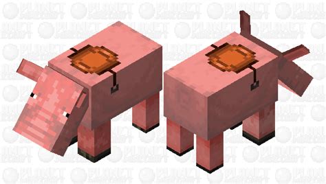 Big Pig (Saddle) Minecraft Mob Skin