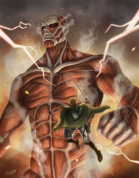 Colossal Titan fanart by ManuArty on DeviantArt