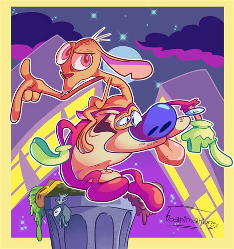 Ren and Stimpy by Roanimations on Newgrounds