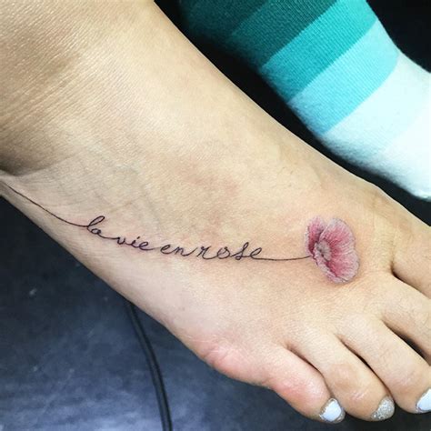 115 Interesting Small Foot Tattoo Ideas Showing That Less Is More | Bored Panda