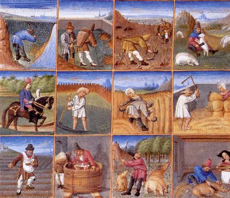 Monthly Tasks on Medieval Farms - Medievalists.net