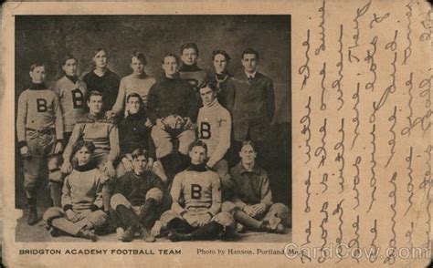 Brighton Academy Football Team Boys Hanson Postcard