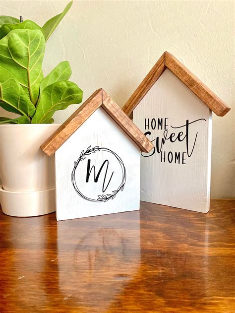 Personalized Wood House sign Wooden House Sign Custom Home | Etsy