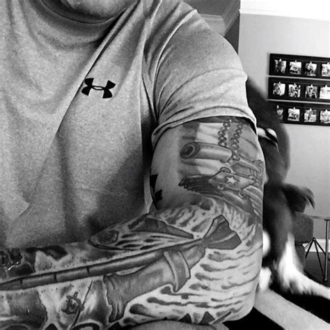 Marine Corps Sleeve Tattoo | TatouagesWeb